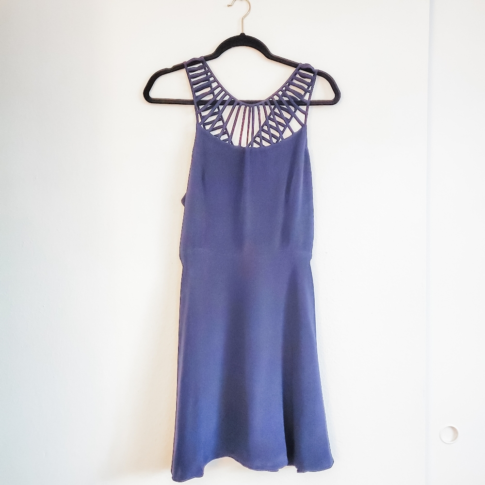Parker Silk Holiday Party Dress Revolve brand